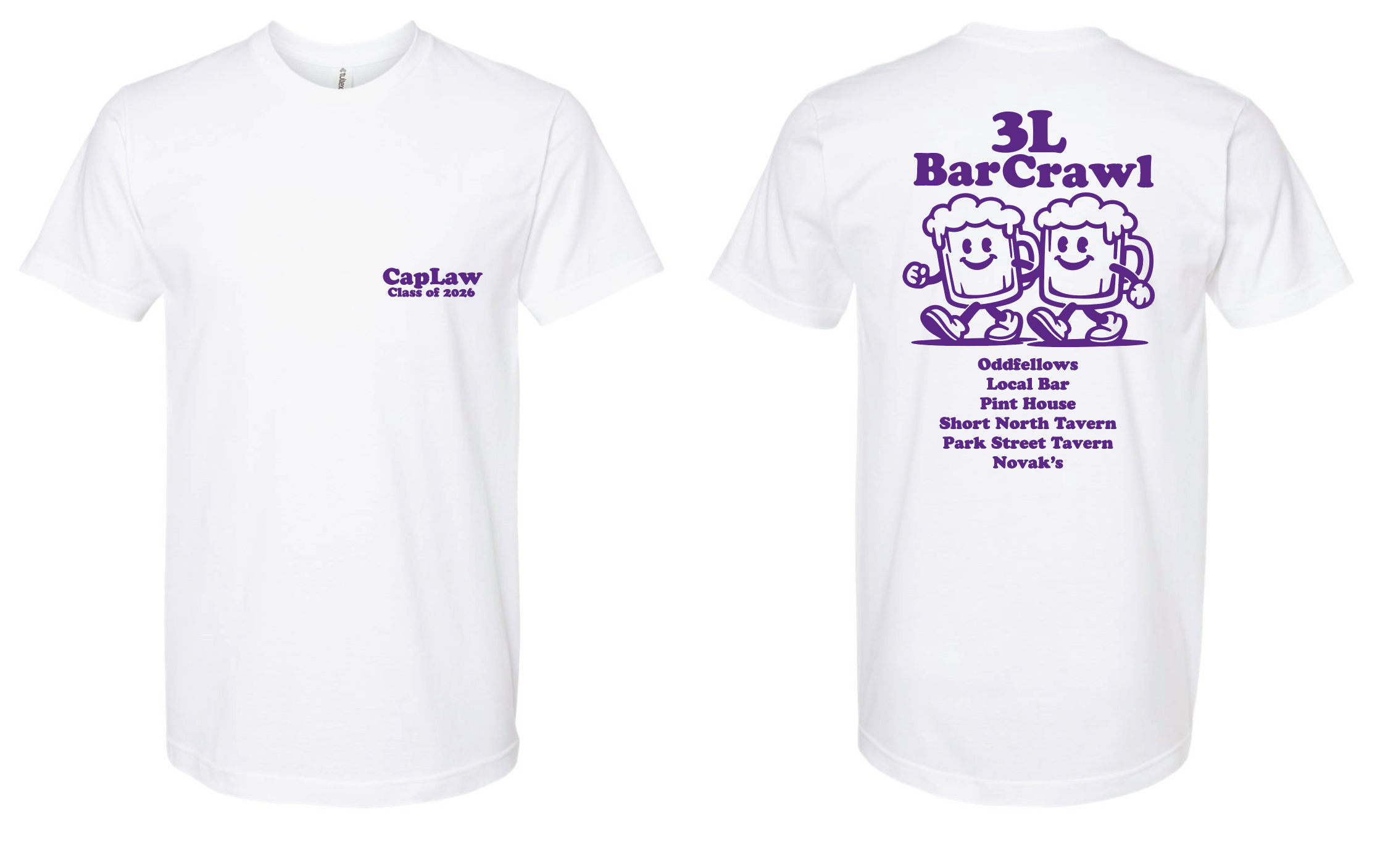 SBA 3L Bar Crawl T-Shirts